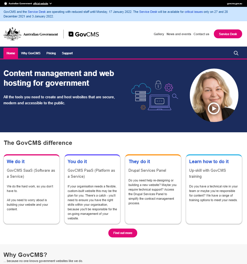 GovCMS