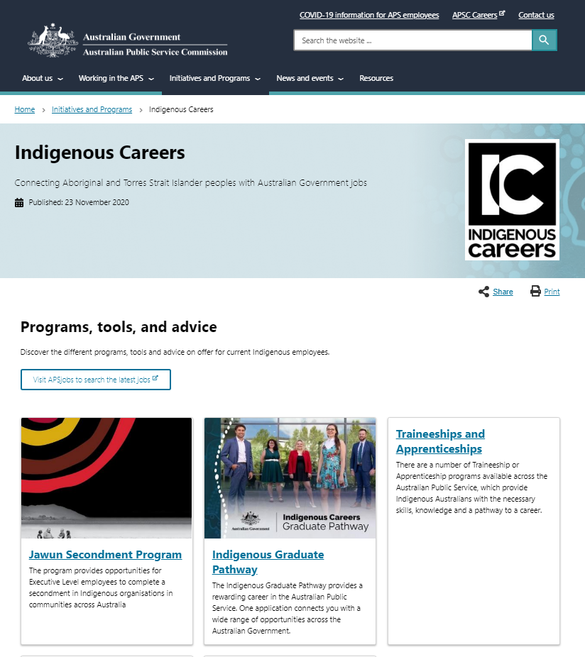 Indigenous Careers
