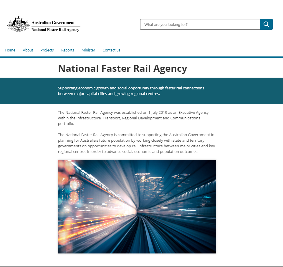 National Faster Rail Agency