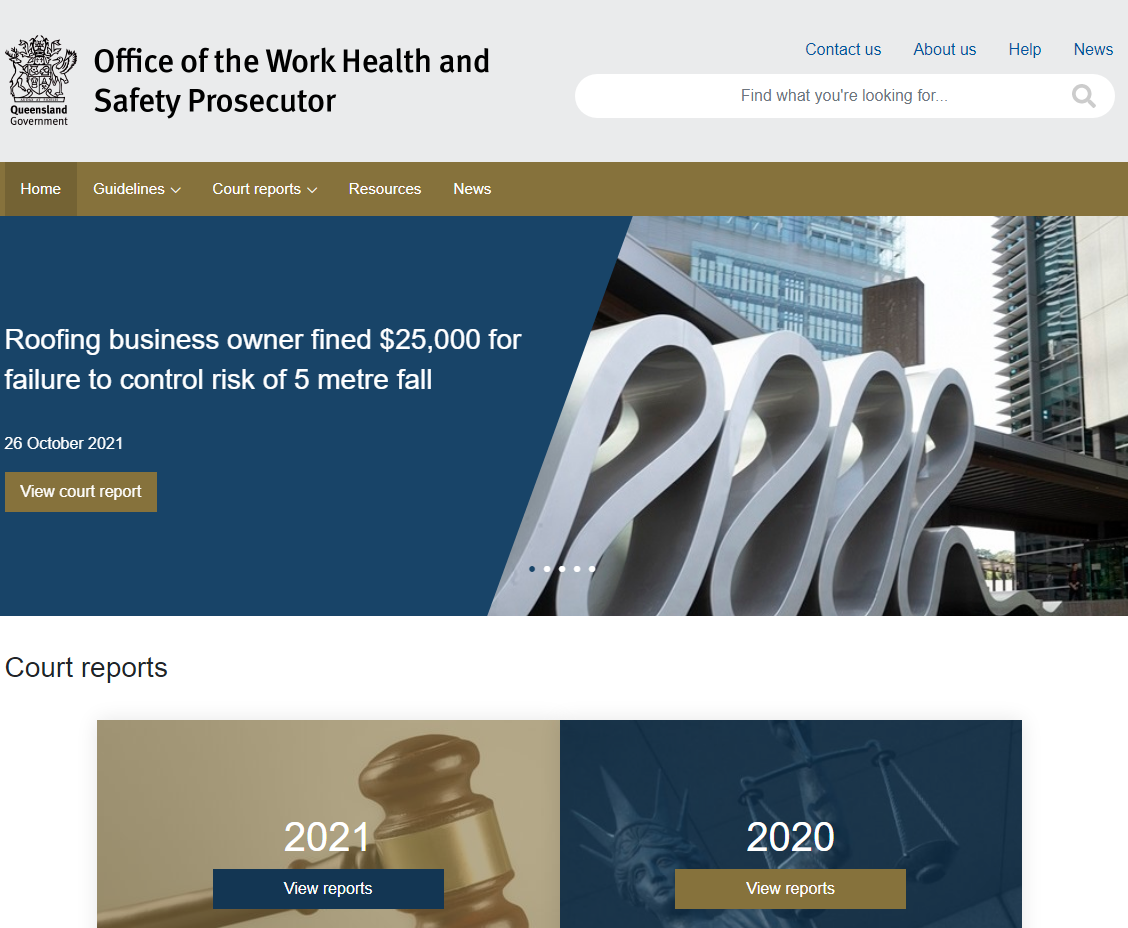 Office of the Work Health and Safety Prosecutor