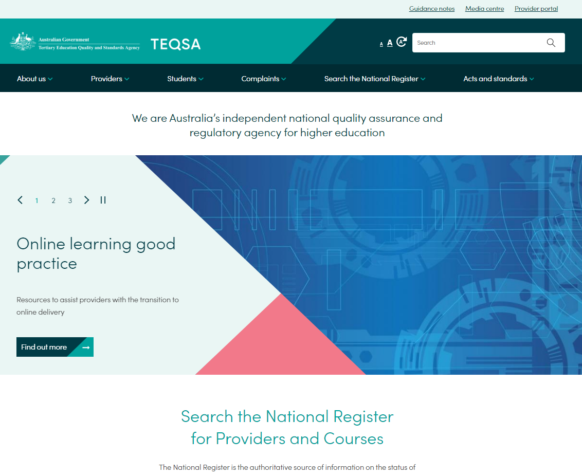 Tertiary Education Quality and Standards Agency