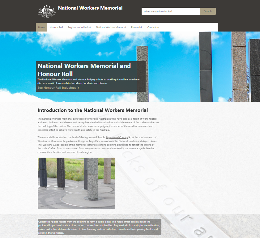 National Workers Memorial