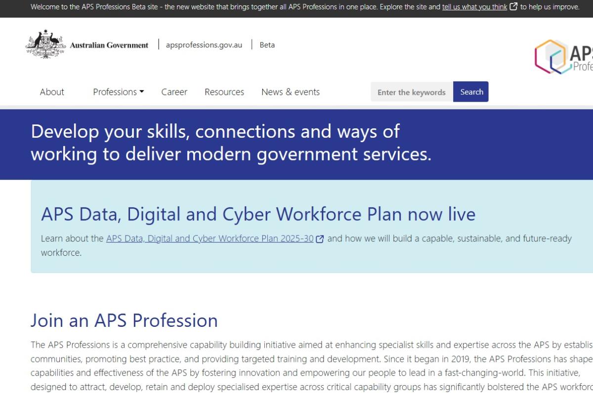 APS Professions